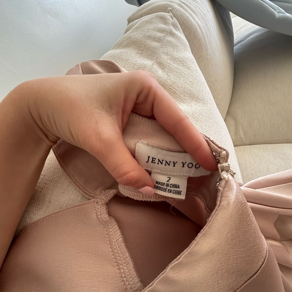 Jenny Yoo Elosie dress (Prosecco, size 2) - Picture 3 of 4